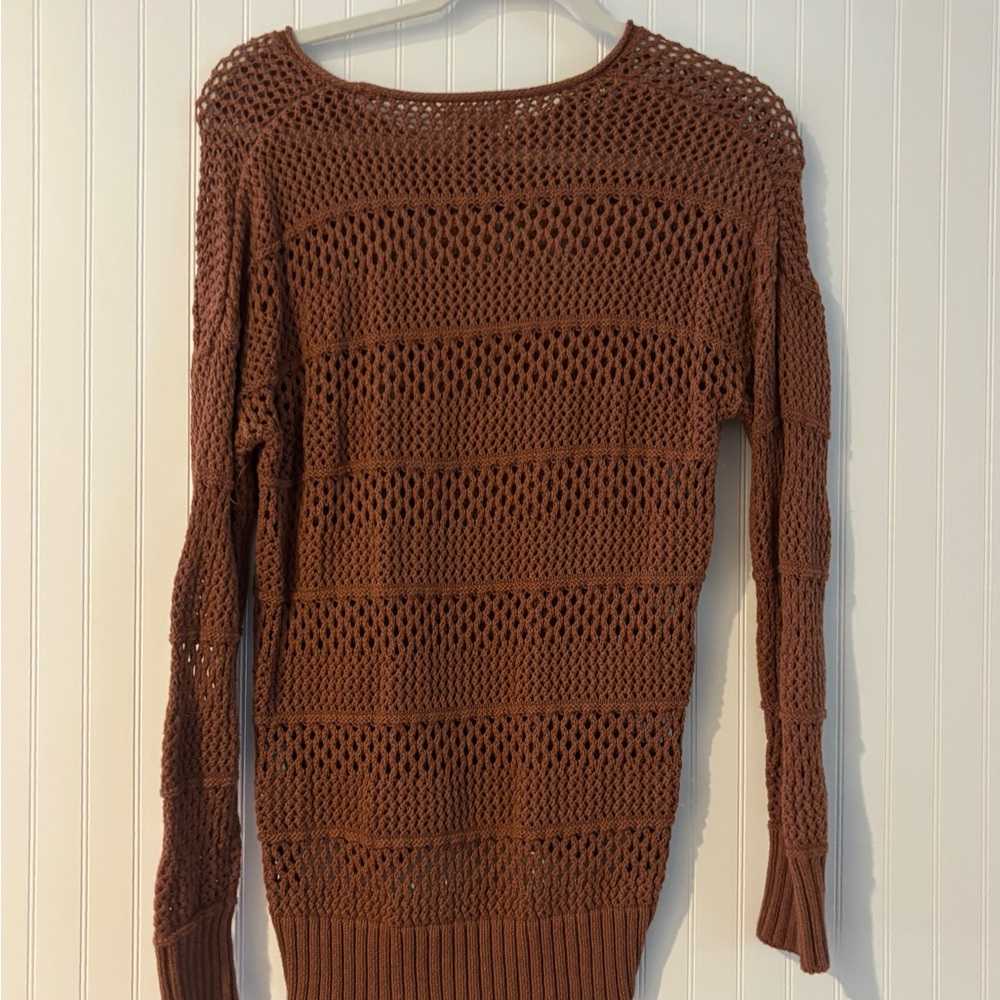 Universal Thread Rust Knit Sweater - Picture 3 of 3
